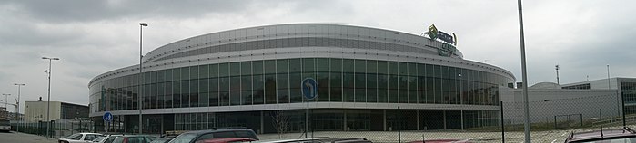 Panorama de la O2 Arena.