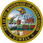 Blason de Lowell (Massachusetts)
