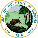 Seal of Indiana.