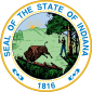 State seal of Indiana