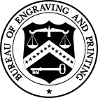 Zegel van het United States Bureau of Engraving and Printing.svg