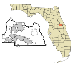 سانلاندو اسپرینگز، فلوریدا در Seminole County, Florida واقع شده