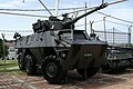 Armoured fighting vehicle in the Army Museum, Malaysia