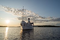 WLM: Båten Siljan på sjön Insjön i Dalarna.