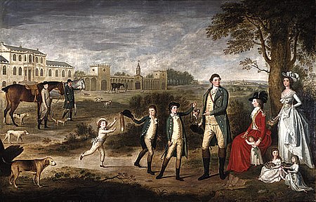Sir William Erskine, 1st Baronet, of Torrie, with his family by David Allan Sir William Erskine and his family.jpg
