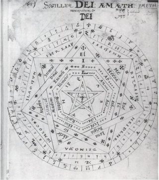 <span class="mw-page-title-main">Sigillum Dei</span> Seal of God, or Seal of Truth, according to John Dee