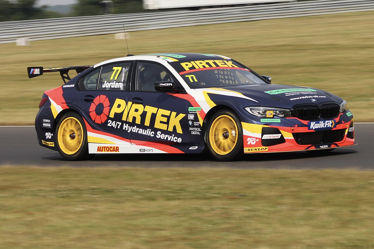 Image of Snetterton BTCC Tyre Test Day 17th July 2019, BMW 330i M Sport, Andrew Jordan (48317023847)