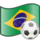 Pictogramă fotbalist brazilian