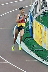 Vizeeuropameisterin Sonia O’Sullivan, 1998 war sie Doppeleuropameisterin über 5000 und 10.000 Meter, 1995 Weltmeisterin über 5000 Meter und 1994 3000-Meter-Europameisterin