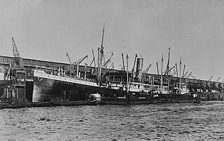 HMS <i>Lucia</i> British-built steamship