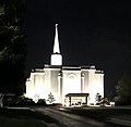 Temple at night, 2018