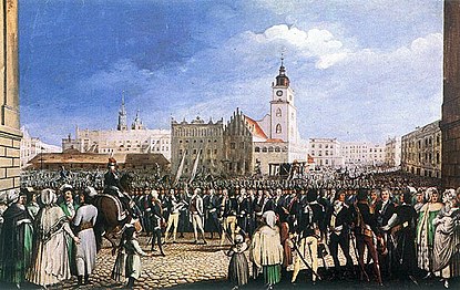 Tuyên thệ của Kościuszko tại Quảng trường Chợ