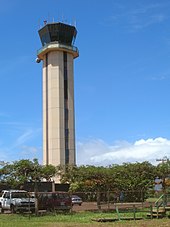 Air traffic control tower at OGG