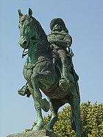 António Luís de Menezes, Cantanhede lovas szobra