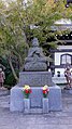 Statue of the Buddha in the grounds of the Hase-dera Jōdo-shū Buddhist temple.