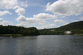 <span class="mw-page-title-main">Bitburg Reservoir</span> Dam in Bitburg-Prüm