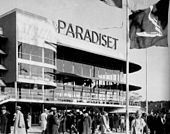 Stockholmsutställningen 1930, Das Hauptrestaurant Paradiset