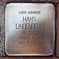 image=File:Stolperstein Bruchhausen-Vilsen Bahnhofstraße 46 Hans Lindenberg.jpg