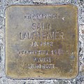 Stolperstein für Salo Laupheimer (1882) in Memmingen.jpg