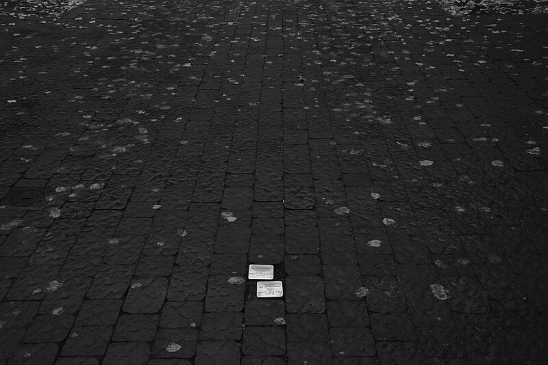 File:Stolpersteine Piac utca 77 3 (Debrecen).jpg