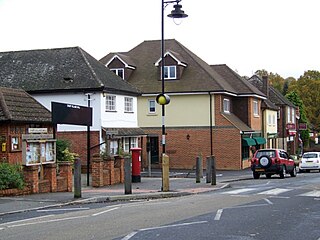 Churt Village in Surrey, England