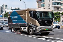 BYD T8 street sweeper truck