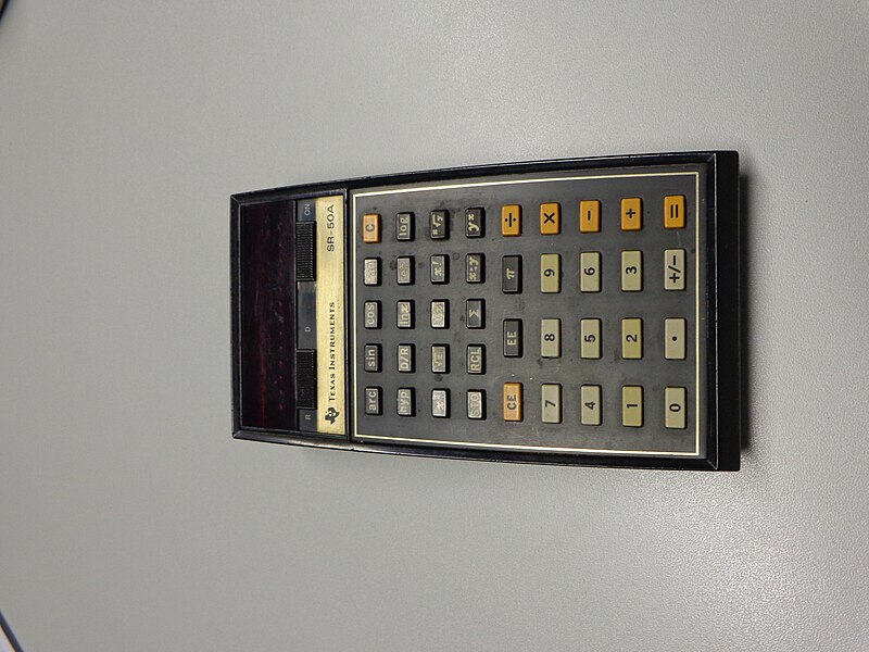 File:Taschenrechner Texas Instruments SR - 50 A 003.JPG