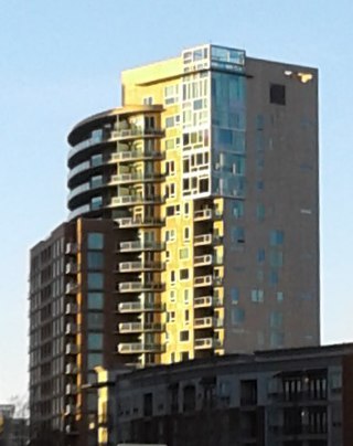 <span class="mw-page-title-main">The Mondrian</span> Highrise building in Dallas, Texas, US