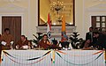 The Foreign Secretary, Bhutan, Mr. Daw Penjo and the Indian Foreign Secretary, Smt. Nirupama Rao signing an MoU between Bhutan and India for the Development of Information & Communication Technology in Bhutan.jpg