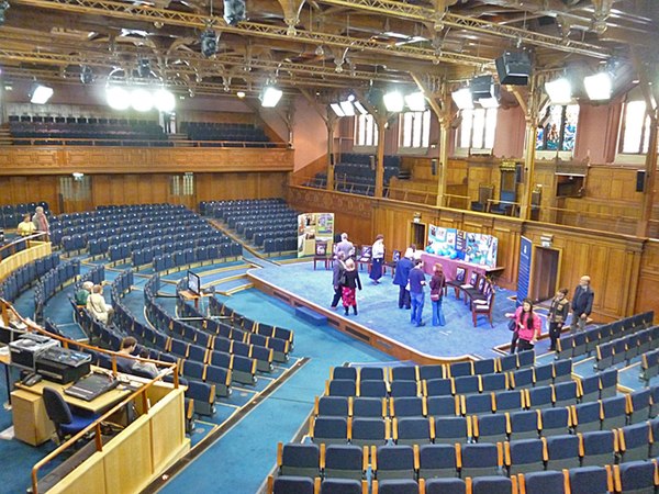 The General Assembly Hall (pictured in 2013)