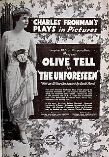 <i>The Unforseen</i> 1917 film by John B. OBrien