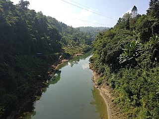 <span class="mw-page-title-main">Tlawng</span> River in Assam, India