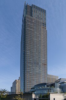 Midtown Tower building in Tokyo, Japan