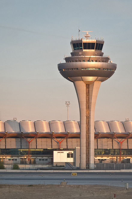 Control tower of Madrid-Barajas