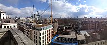 View looking southeast from the tower, showing many of the landmarks of London Tower view 2013.jpg