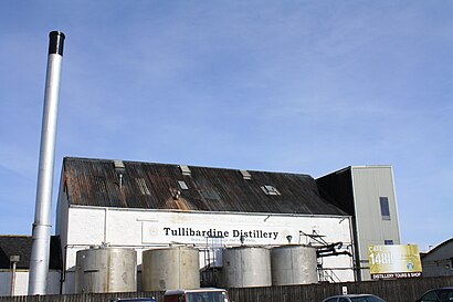 How to get to Tullibardine distillery with public transport- About the place