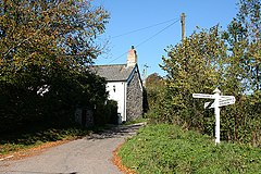 Twitchen, Bickingcott Cross - geograph.org.uk - 271634.jpg 