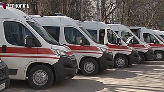 New ambulances in Ternopil in 2020 UA Ternopil' - 2020-03-27 - Ternopil'shchina otrimala 42 avtomobili shvidkoyi dopomogi - 0013.jpg