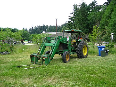 UBC Farm tractor