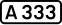 UK road A333.svg