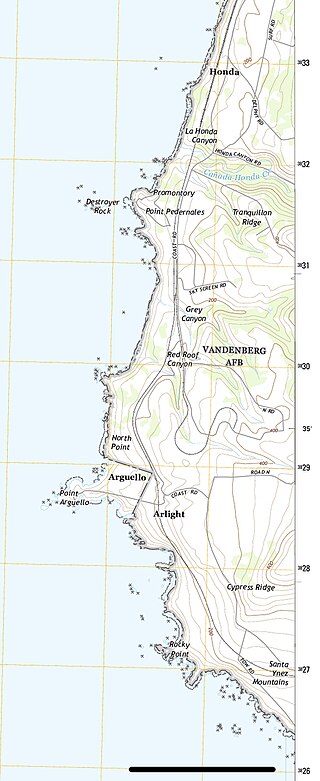 <span class="mw-page-title-main">Honda, California</span> Archaic placename in California, United States