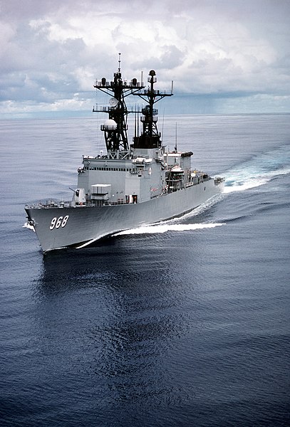 File:USS ARTHUR W RADFORD (DD-968) underway.jpg