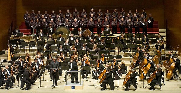 A Survivor in Warsaw, National Orchestra of Spain Dir. Josep Pons (auditorium Kursaal) Un Superviviente.jpg