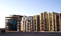 Unfinished buildings at ManhattanWest in Las Vegas.jpg