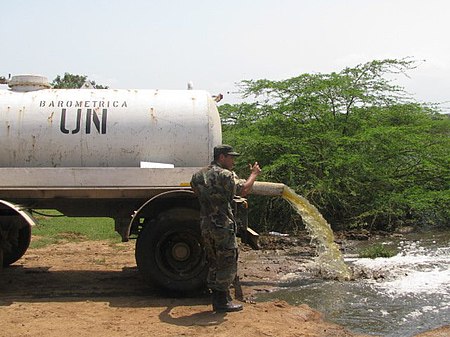 Dumping of sewage or fecal sludge from a UN camp into a lake in the surroundings of Port-au-Prince is thought to have contributed to the spread of cholera after the Haiti earthquake in 2010, killing thousands.