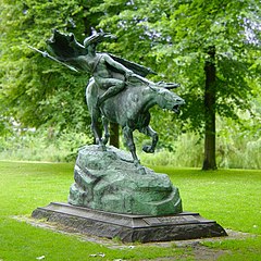 Walkure (1908) Stephan Sinding, Churchill Park, Kopenhagen