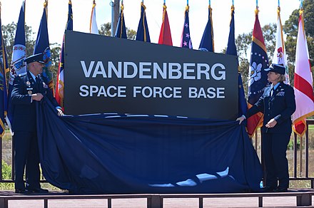 Vandenberg's redesignation as a Space Force installation