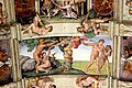 Michelangelo, Sistine Chapel ceiling, detail: The Fall and Expulsion of Adam and Eve, 1510 Main category: Sistine Chapel ceiling - Fall and Expulsion from Garden of Eden