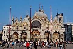 Image 10St Mark's Basilica in Venice, one of the best known examples of Italo-Byzantine architecture (from Culture of Italy)