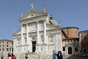 Basilique San Giorgio Maggiore de Venise.
